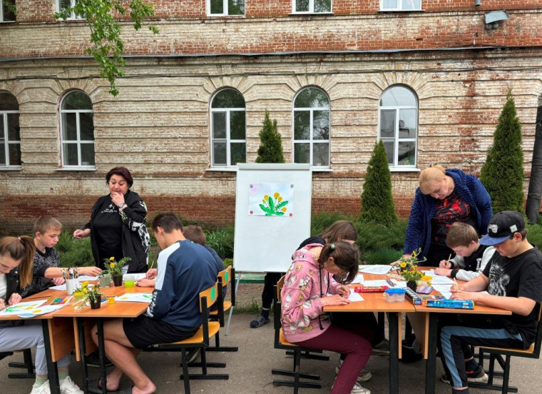 Дружеский пленэр.